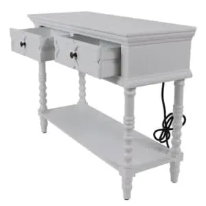 Decor Therapy Mona 2-Drawer Console Table