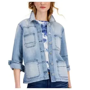 Style & Co. Women's Cambridge Chore Jacket