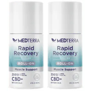 Medterra Rapid Recovery 250mg CBD Cooling Roll-On