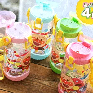 LEC面包超人 直饮透明水瓶 450ml