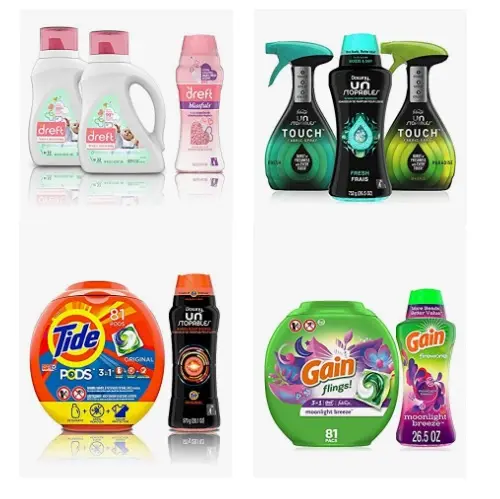 金盒特价！Amazon精选 Tide、Downy、Gain、Febreze等品牌 日用品 促销！ 