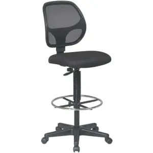 Office Star Deluxe Mesh Back Drafting Chair