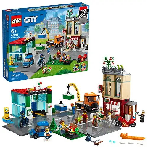 LEGO 乐高 City城市系列 60292 社区城镇中心建筑