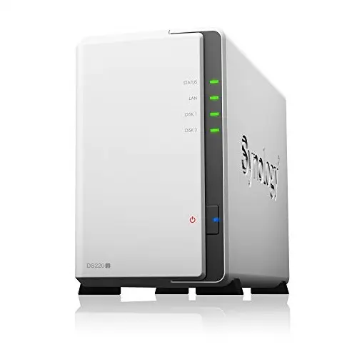 Synology群晖DS220j 两盘位 NAS 网络储存服务器