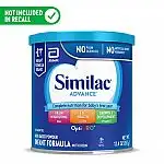 Similac Advance Powder Baby Formula, 12.4 oz Can