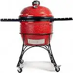 Kamado Joe BJ24RH Big Joe I 24-inch Charcoal Grill with Cart and Side Shelves