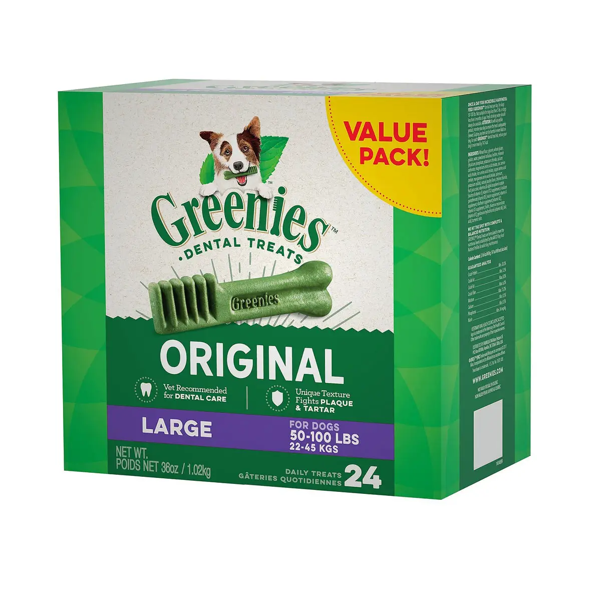 Chewy有Greenies宠物营养补充剂立享5折