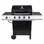 Char-Broil Performance 4-Burner Liquid Propane Gas Grill w/ Side Burner