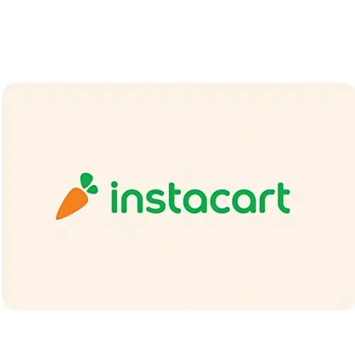 购满$100.00 Instacart 电子卡，使用折扣码后