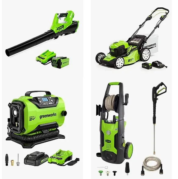 金盒特价！Amazon精选 Greenworks  庭院电动工具大促销！！ 