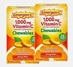 40-Ct Emergen-C 1000mg Chewable Vitamin C Tablets