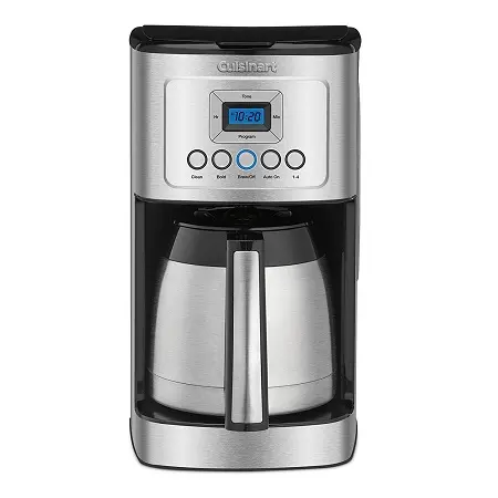 Cuisinart DCC-3400 12杯量 可编程 不锈钢咖啡机