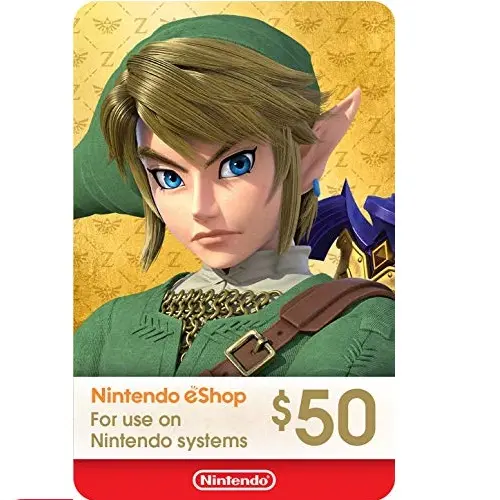 $50 Nintendo 任天堂 电子 购物卡