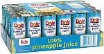 24-Ct 8.4 Oz Dole 100% Pineapple Juice