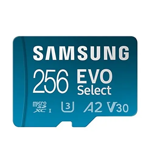 史低价！SAMSUNG三星 EVO  Micro SD闪存卡，带SD卡适配器，256GB