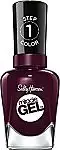Sally Hansen Miracle Gel Nail Polish, Shade Cabernet with Bae
