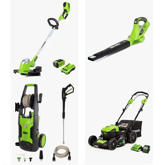 金盒特价！Amazon精选 Greenworks 庭院电动工具大促销！！ 