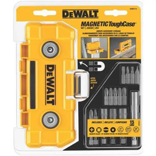 DEWALT 得伟 DWMTC15 螺丝刀工具15件套