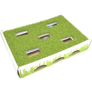 Petstages Grass Patch Hunting Box / Cat Scratcher Toy