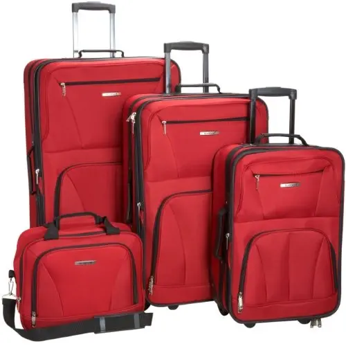 Rockland Luggage Skate 旅行包箱4件套