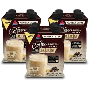 Atkins Iced Coffee Vanilla Latte Protein Shake 12-Pack