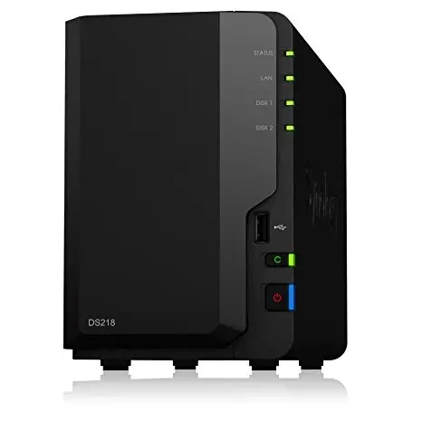 Synology 群晖 DS218  2盘位NAS网络存储服务器