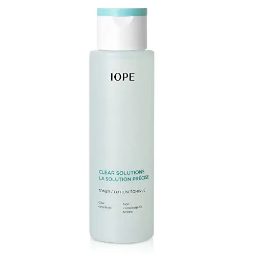 好价！韩国爱茉莉太平洋IOPE Clear Solutions Toner 深层清洁爽肤水，9.59 OZ, 可用于卸妆，适用于敏感肌肤