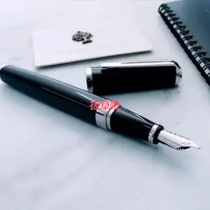 Waterman 威迪文 Exception小智尊 18K精装钢笔 F尖 蓝杆银夹