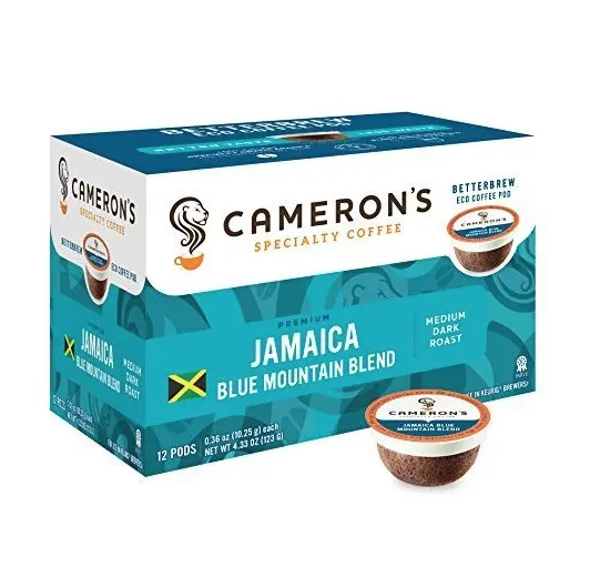 Cameron's Coffee Single Serve Pods, Jamaica Blue Mountain Blend