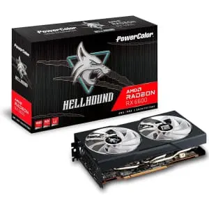 PowerColor Hellhound AMD Radeon RX 6600 8GB Graphics Card