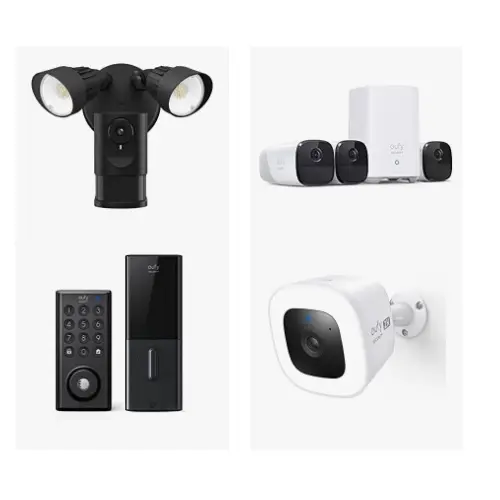 金盒特价！Amazon精选 eufy 家庭 安防摄像头系统 促销！ 