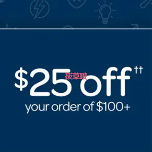 Puritan's Pride美国官网全场最高满$100立减$25促销