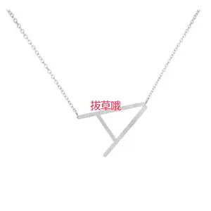SAVVY CIE JEWELS A字牌项链