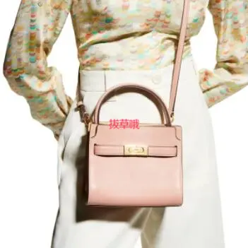 Tory Burch Lee Radziwill手提包Petite粉色