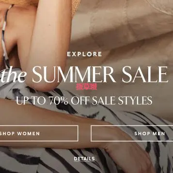 Banana Republic Factory精选商品低至3折+额外8折