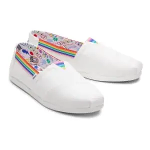 Toms Men's Alpargata Unity Rainbow Shoes