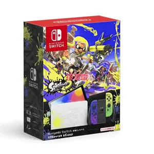 Nintendo任天堂 Switch OLED《斯普拉遁3/Splatoon 3》限定版游戏机
