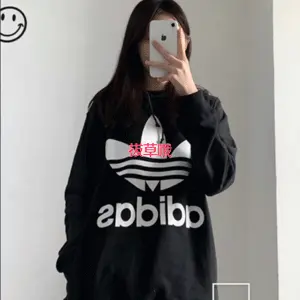 Adidas Trefoil Soft三叶草女款连帽卫衣