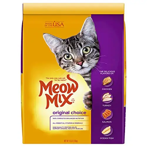 Meow Mix Original Choice 喵星人干猫粮，16 lb