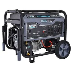 Pulsar 12000 Watt Portable Dual Fuel Propane/Gas Generator