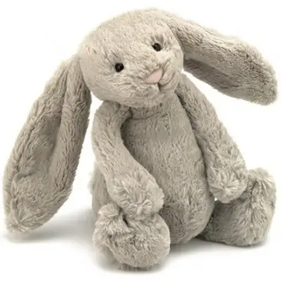 Jellycat Bashful Beige Bunny, Medium - 12"