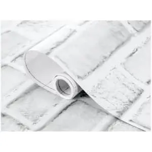 Coavas 17.7" x 118.1" Peel and Stick Brick Wallpaper