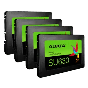 Adata 240GB Ultimate SU630 SATA 6Gbps 3D NAND 2.5" Internal SSD 4-Pack