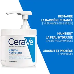 CeraVe 适乐肤 C霜全天候补水保湿面霜润肤霜 454g 带泵头敏感肌