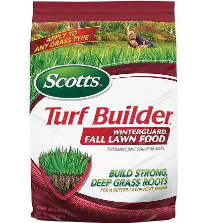 Scotts Turf Builder 草坪 秋季 滋养肥料，12.5 lb，可用于5000平方英尺草地
