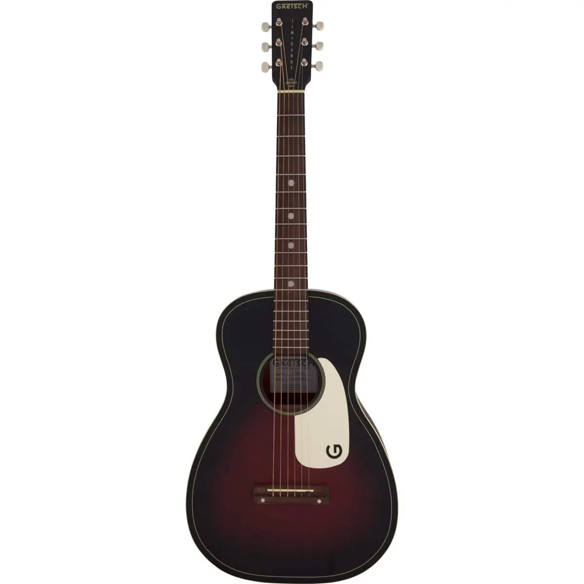 Gretsch G9500 Jim Dandy Flat Top Acoustic Guitar (Rosewood Fretboard, Sunburst)
