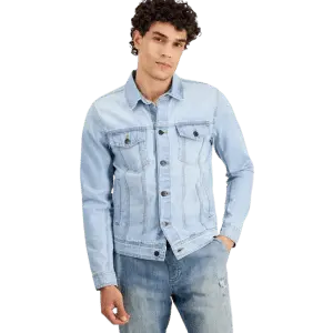 Sun + Stone Men's John Denim Trucker Jacket