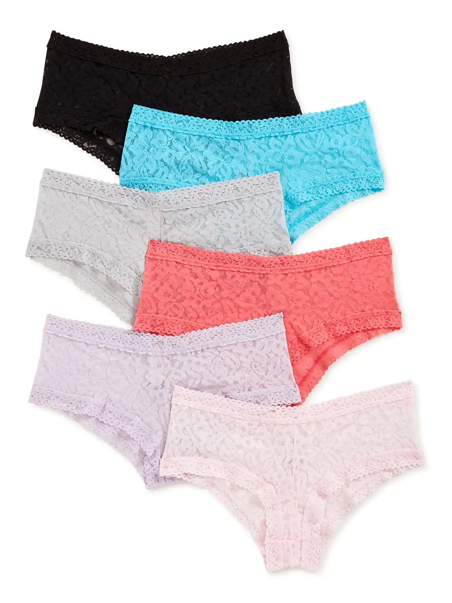 6-Pack Secret Treasures Women's Panties (Various)