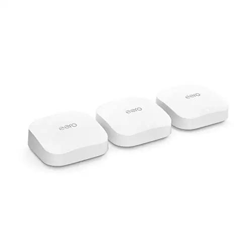 仅限Prime会员！金盒特价！eero Pro 6E 三频段 Mesh路由器，内置Zigbee Hub功能