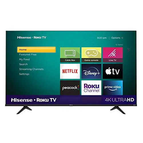 Hisense海信 R6G 4K HDR Roku TV 智能电视机，65吋